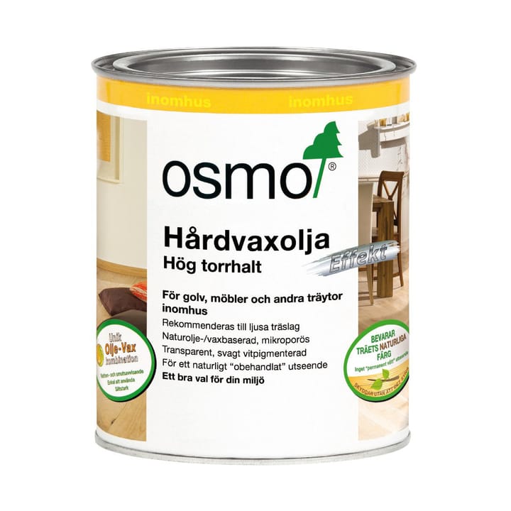 Olio-cera dura Osmo per rovere - White 750 ml - Ethnicraft