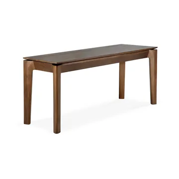 Panca in faggio - Teak tinto scuro 126 cm - Ethnicraft