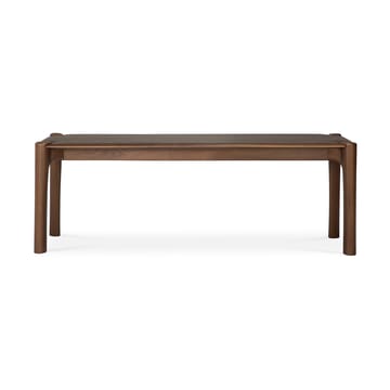 Panca PI 126x35 cm - Teak verniciato marrone - Ethnicraft