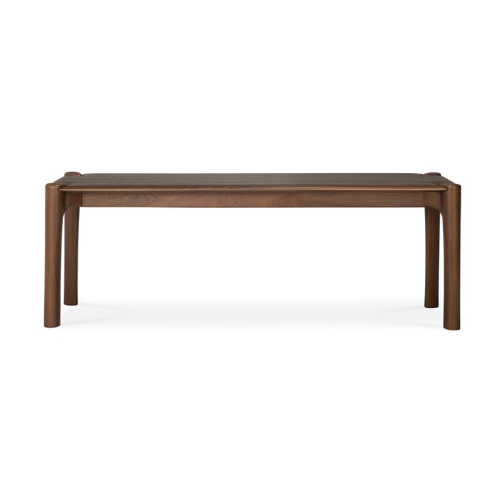 Panca PI 126x35 cm, Teak verniciato marrone Ethnicraft