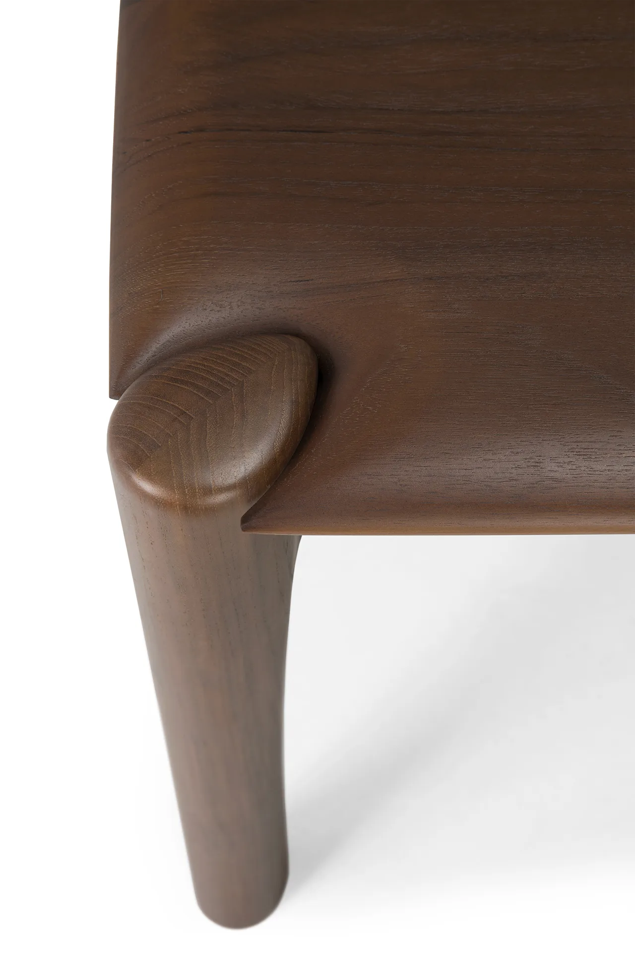 Panca PI 146x35 cm, Teak verniciato marrone Ethnicraft