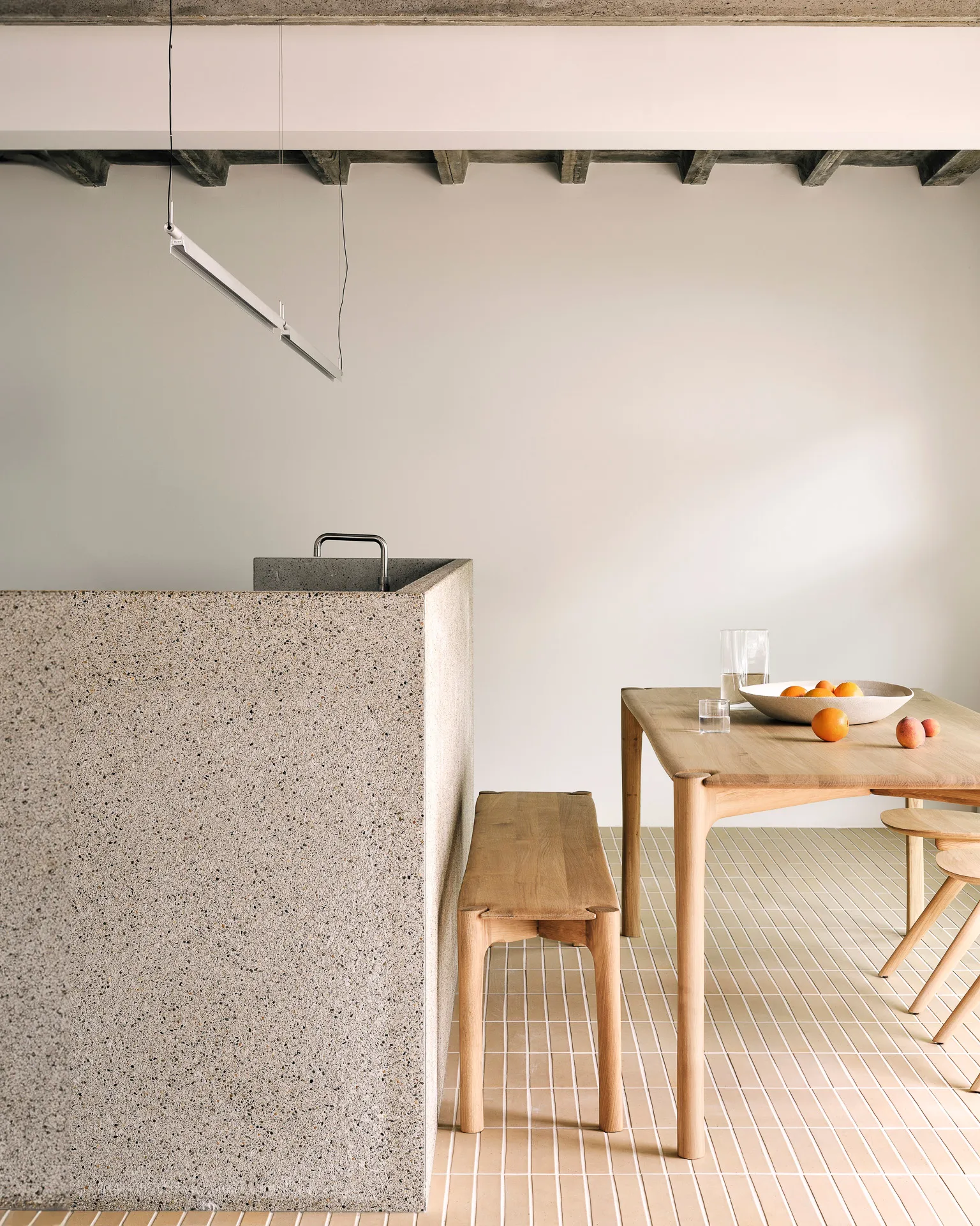 Panca PI 186x35 cm, Rovere Ethnicraft