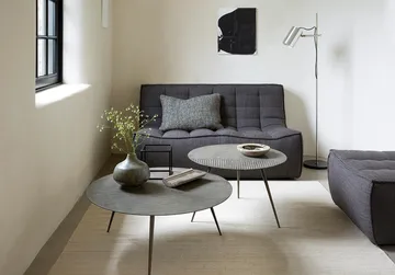 Poggiapiedi N701 - 70x70 cm - Grigio scuro - Ethnicraft