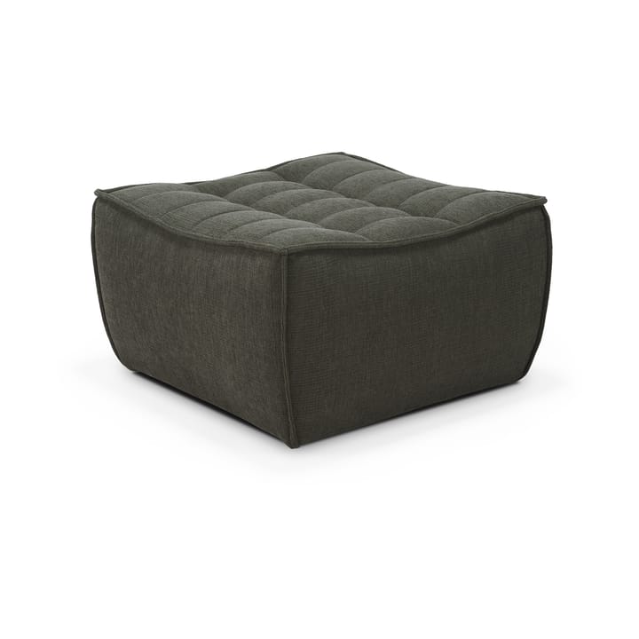 Poggiapiedi N701 - 70x70 cm - Moss Eco fabric - Ethnicraft