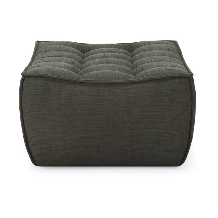 Poggiapiedi N701 - 70x70 cm, Moss Eco fabric Ethnicraft