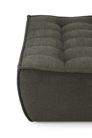 Poggiapiedi N701 - 70x70 cm - Moss Eco fabric - Ethnicraft