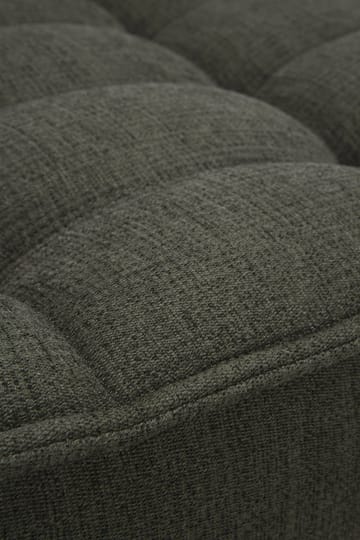 Poggiapiedi N701 - 70x70 cm - Moss Eco fabric - Ethnicraft