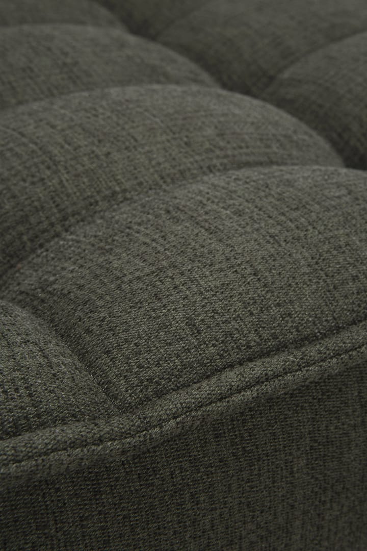Poggiapiedi N701 - 70x70 cm, Moss Eco fabric Ethnicraft