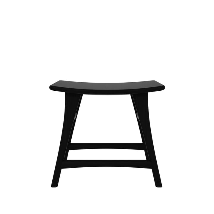 Poggiapiedi Osso 48x50 cm - Rovere nero - Ethnicraft