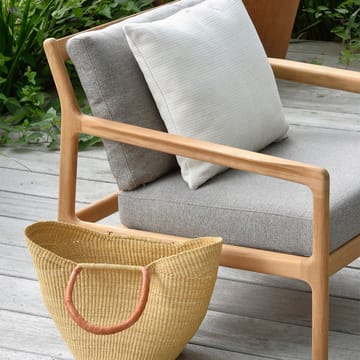 Poltrona lounge da esterno Jack in teak - Mocha - Ethnicraft