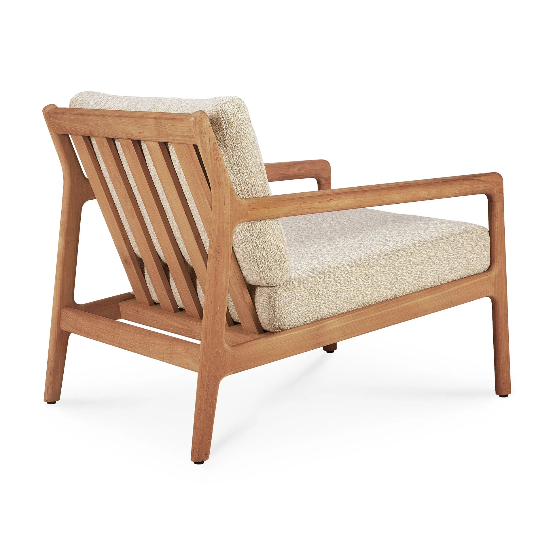 Poltrona lounge da esterno Jack in teak, Naturale Ethnicraft