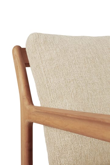 Poltrona lounge da esterno Jack in teak - Naturale - Ethnicraft