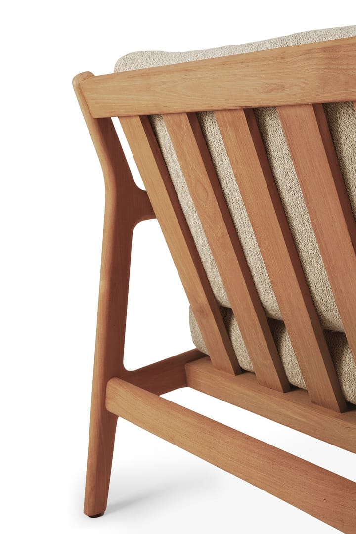 Poltrona lounge da esterno Jack in teak, Naturale Ethnicraft