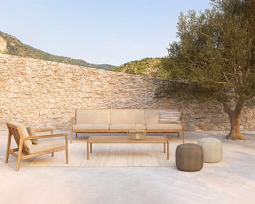 Poltrona lounge da esterno Jack in teak - Naturale - Ethnicraft