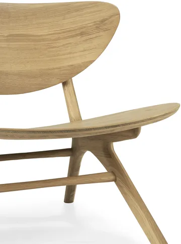 Poltrona lounge Eye - Rovere oliato a cera dura - Ethnicraft