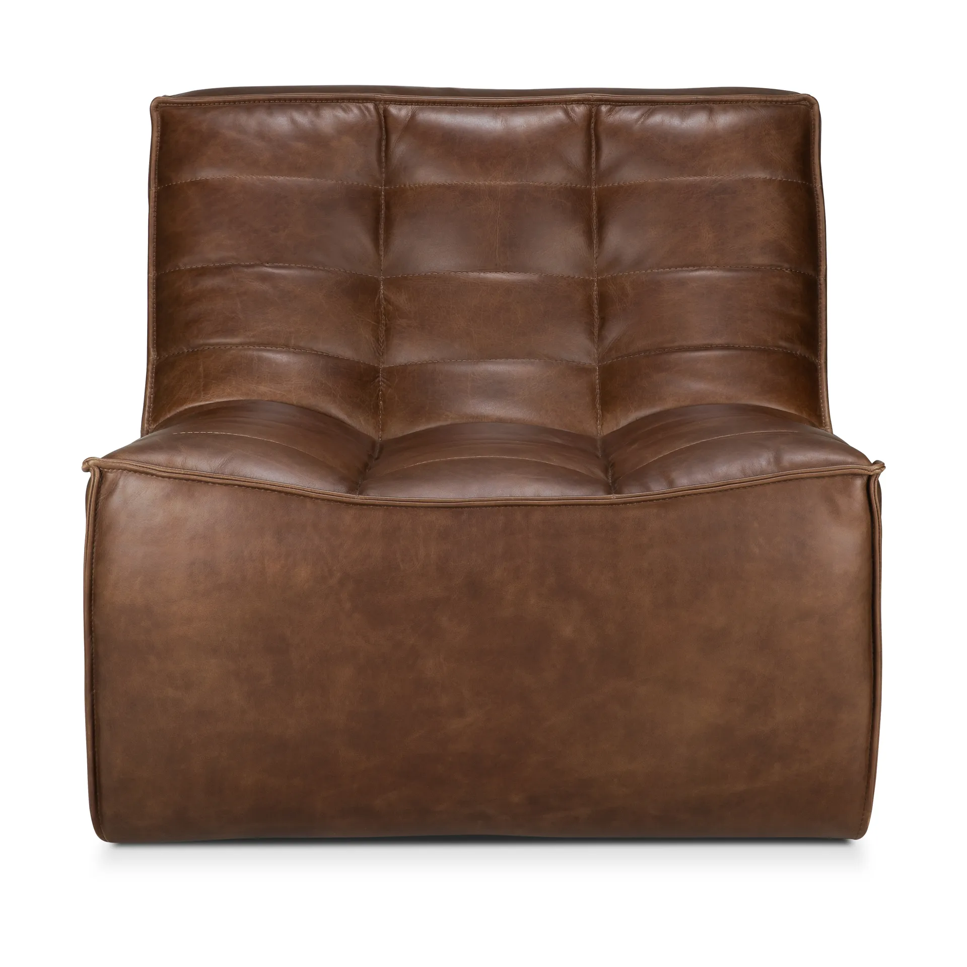 Poltrona N701, Pelle Chestnut Ethnicraft