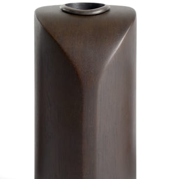 Portacandele PI 3 pezzi - mogano tinto marrone scuro - Ethnicraft