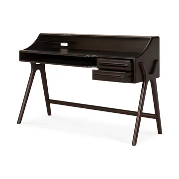 Scrivania Flow - Mogano rosa marrone, 140x55 cm - Ethnicraft