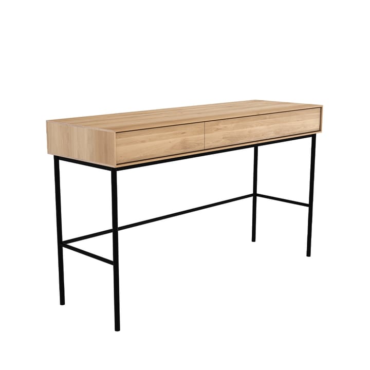 Scrivania Whitebird 77x127 cm, Rovere 2 porte Ethnicraft