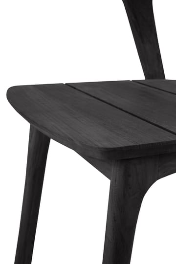 Sedia Bok outdoor - Teak tinto nero - Ethnicraft