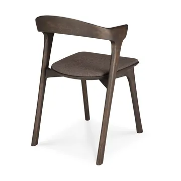 Sedia Bok - Rovere marrone-tessuto warm brown - Ethnicraft