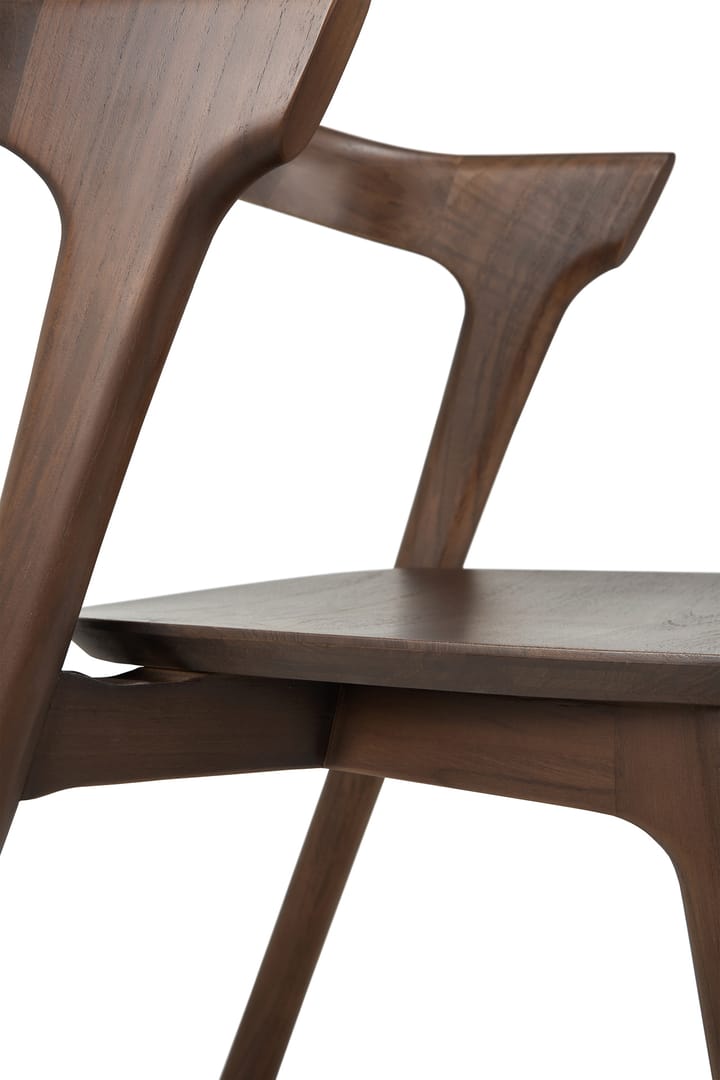 Sedia Bok, Teak verniciato marrone Ethnicraft