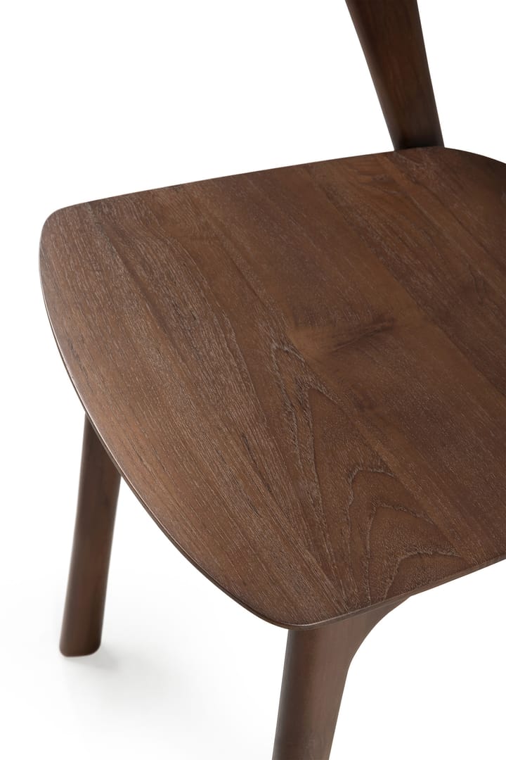 Sedia Bok, Teak verniciato marrone Ethnicraft