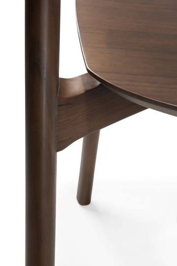 Sedia Bok - Teak verniciato marrone - Ethnicraft