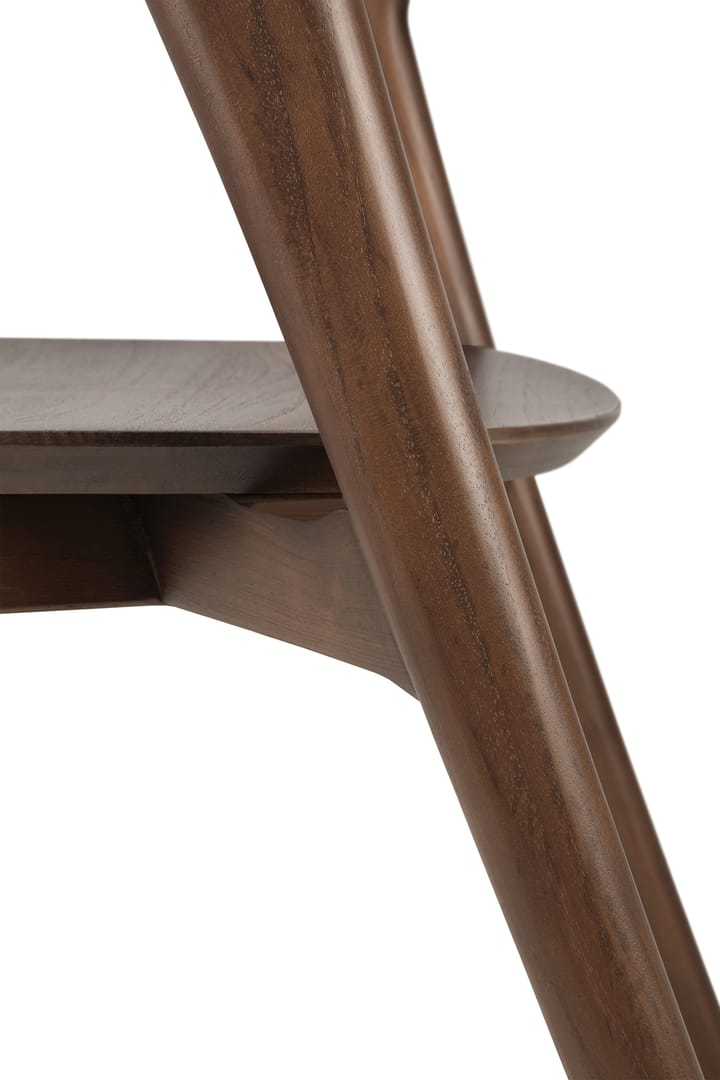 Sedia Bok, Teak verniciato marrone Ethnicraft