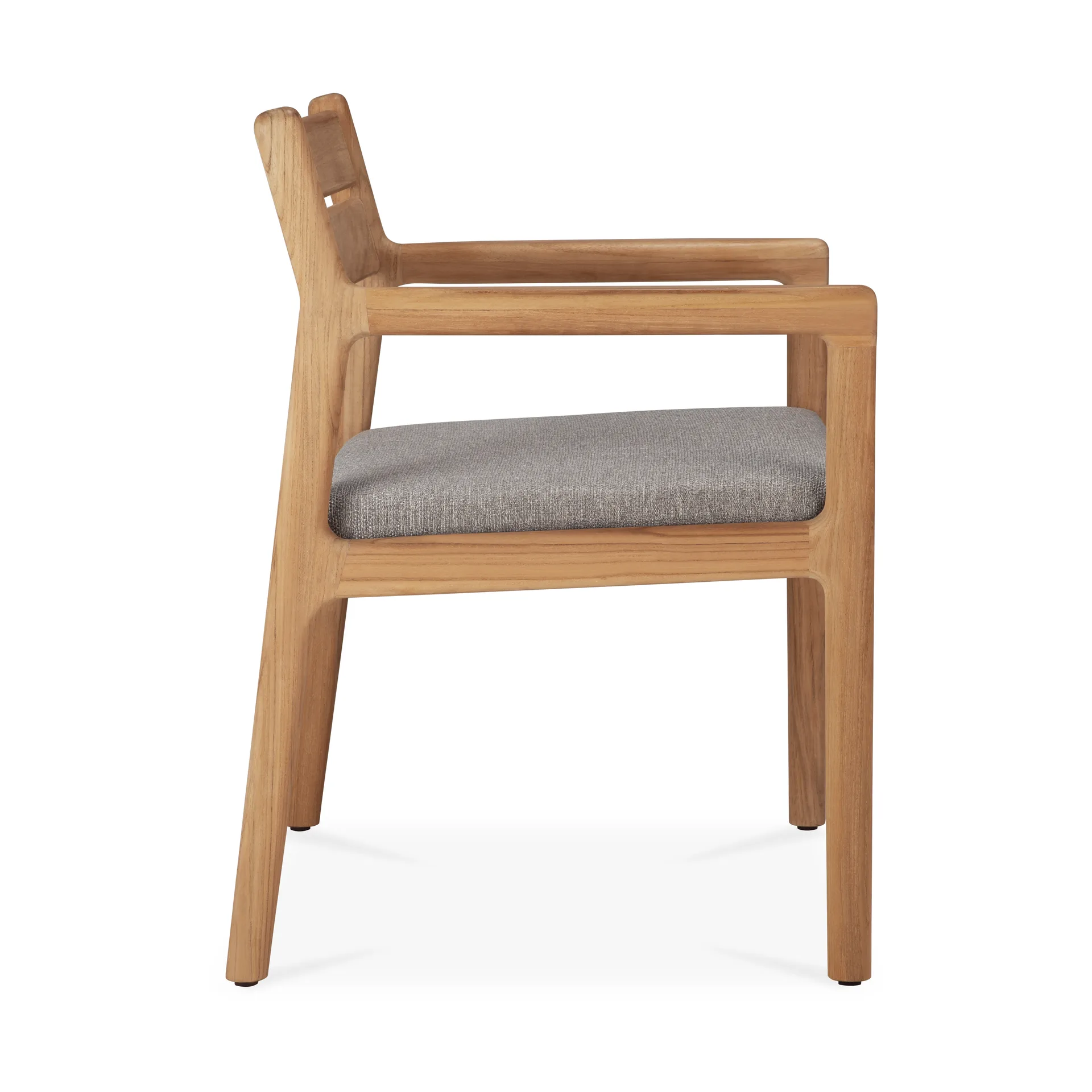 Sedia da pranzo Jack Outdoor con braccioli, Mocha Ethnicraft