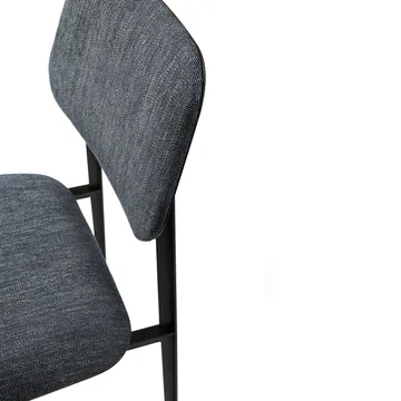 Sedia DC Dining - Grigio chiaro-Nero metallico - Ethnicraft