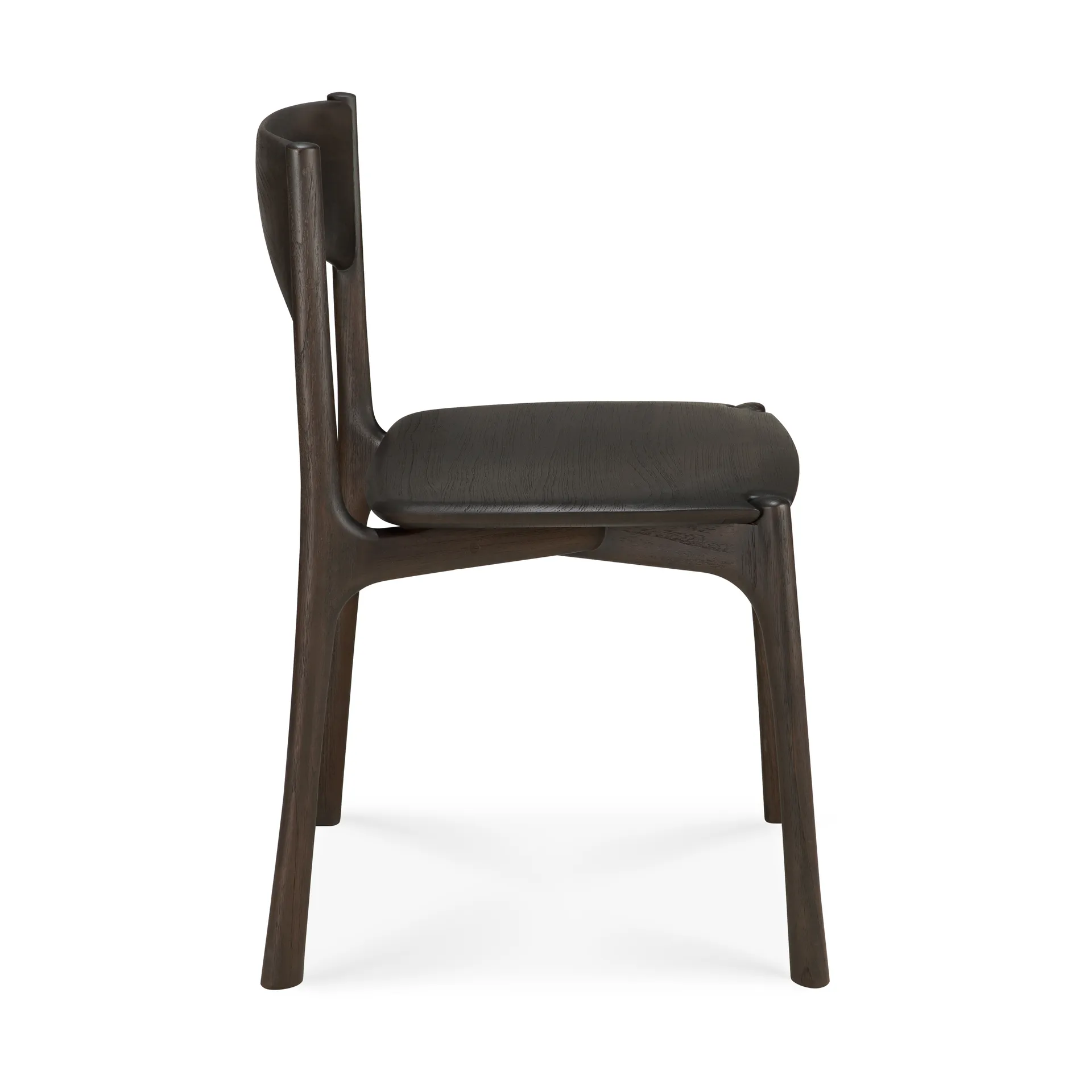 Sedia PI, Teak marrone scuro Ethnicraft