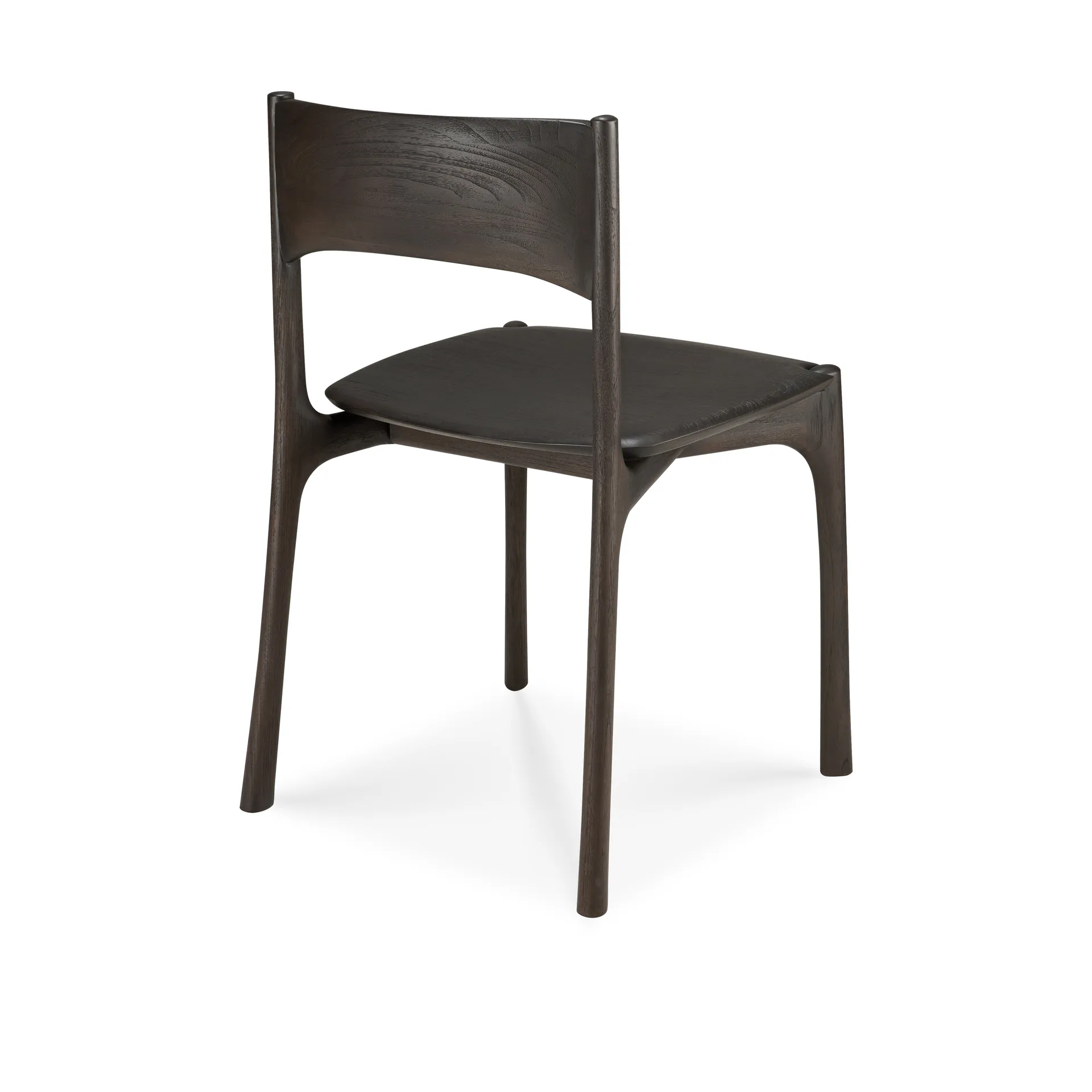 Sedia PI, Teak marrone scuro Ethnicraft