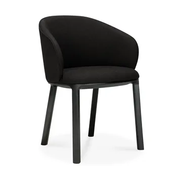 Sedia Unda - Rovere laccato nero-charcoal - Ethnicraft