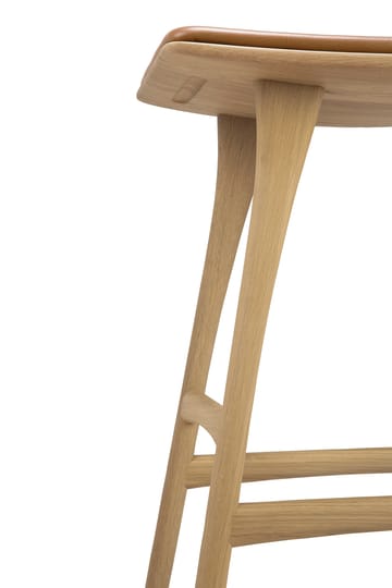 Sgabello alto Osso Counter 67 cm - Rovere laccato - Ethnicraft