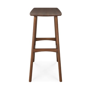 Sgabello alto Osso Counter 67 cm - Teak verniciato marrone - Ethnicraft