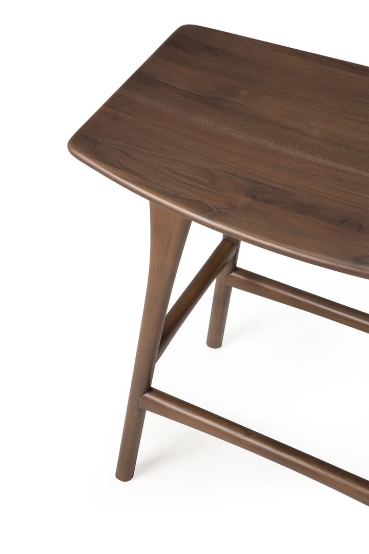 Sgabello alto Osso Counter 67 cm, Teak verniciato marrone Ethnicraft