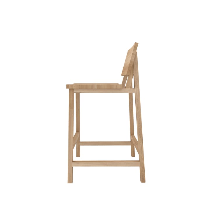 Sgabello N3, Olio cerato rovere 49x50 cm Ethnicraft