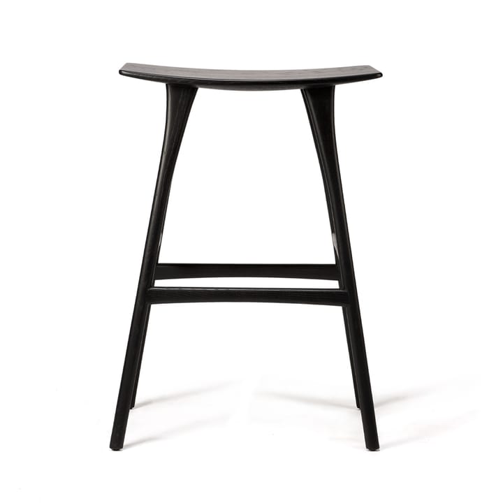 Sgabello Osso 80x57 cm, Nero Ethnicraft