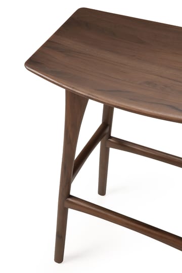 Sgabello Osso 80x57 cm - Teak verniciato marrone - Ethnicraft