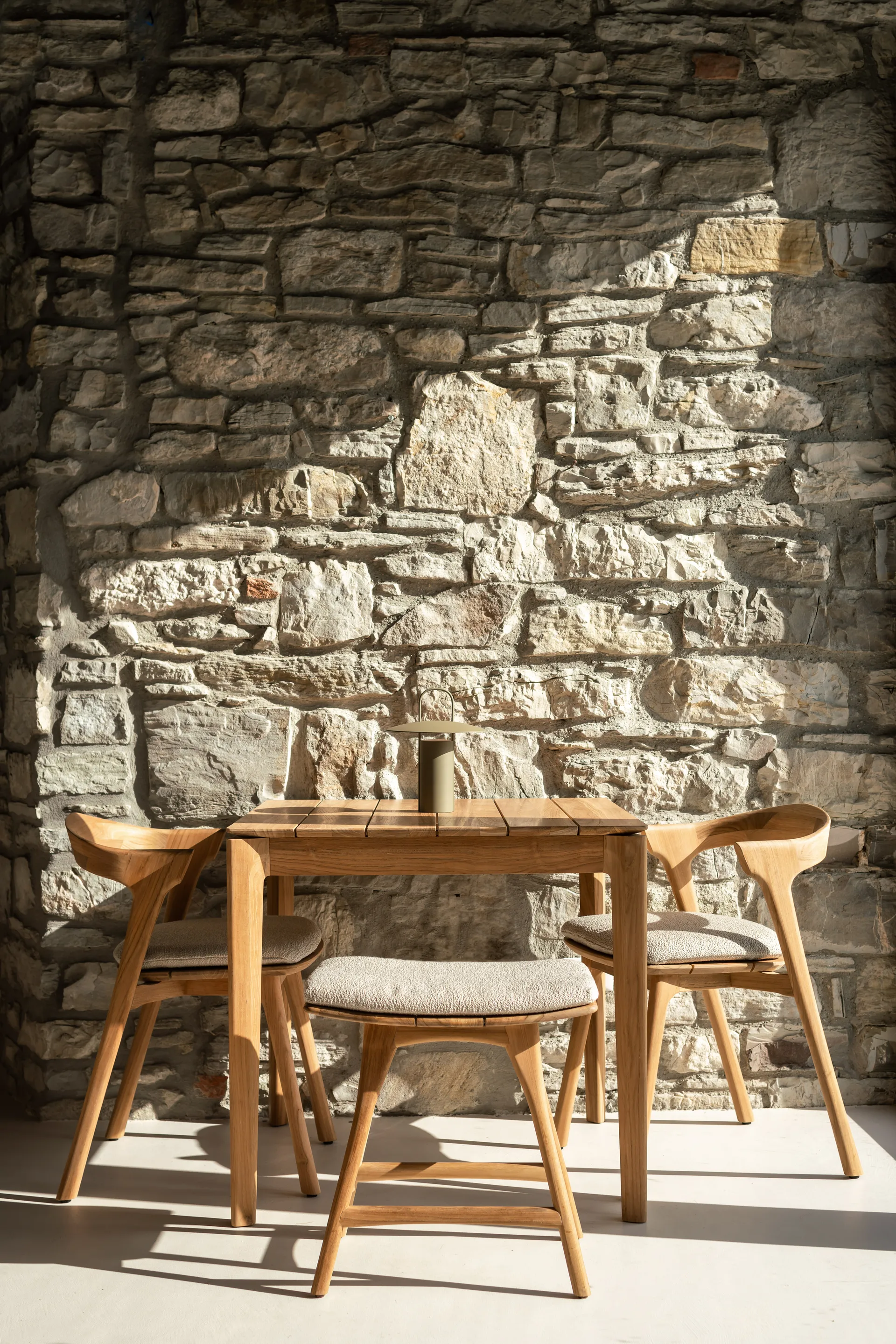 Sgabello outdoor Osso , Teak 50 cm Ethnicraft