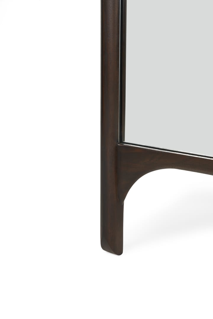 Specchio da pavimento PI 55x190 cm, mogano tinto marrone scuro Ethnicraft