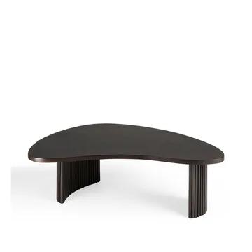 Tavolino Boomerang - Mogano dark brown 90x61x29 cm - Ethnicraft