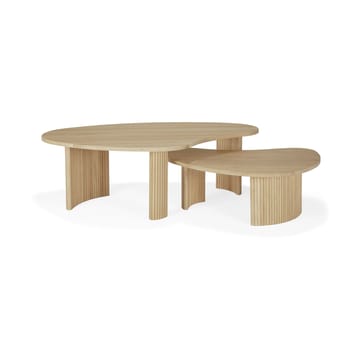 Tavolino Boomerang - Rovere, 126x74 cm - Ethnicraft