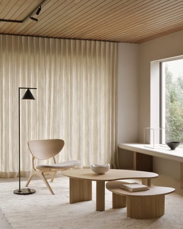 Tavolino Boomerang - Rovere, 126x74 cm - Ethnicraft
