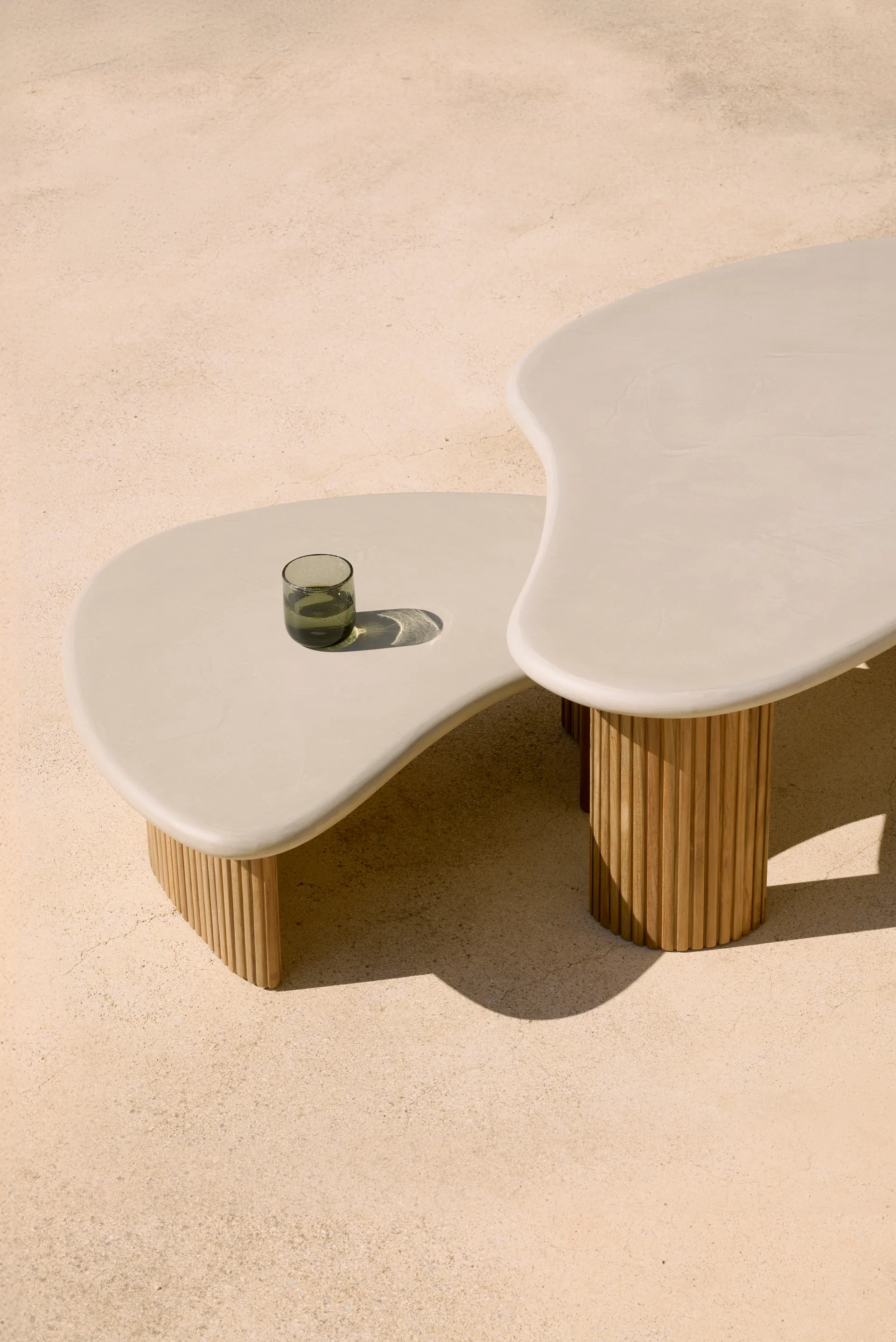 Tavolino Boomerang, Teak, 90x61 cm Ethnicraft