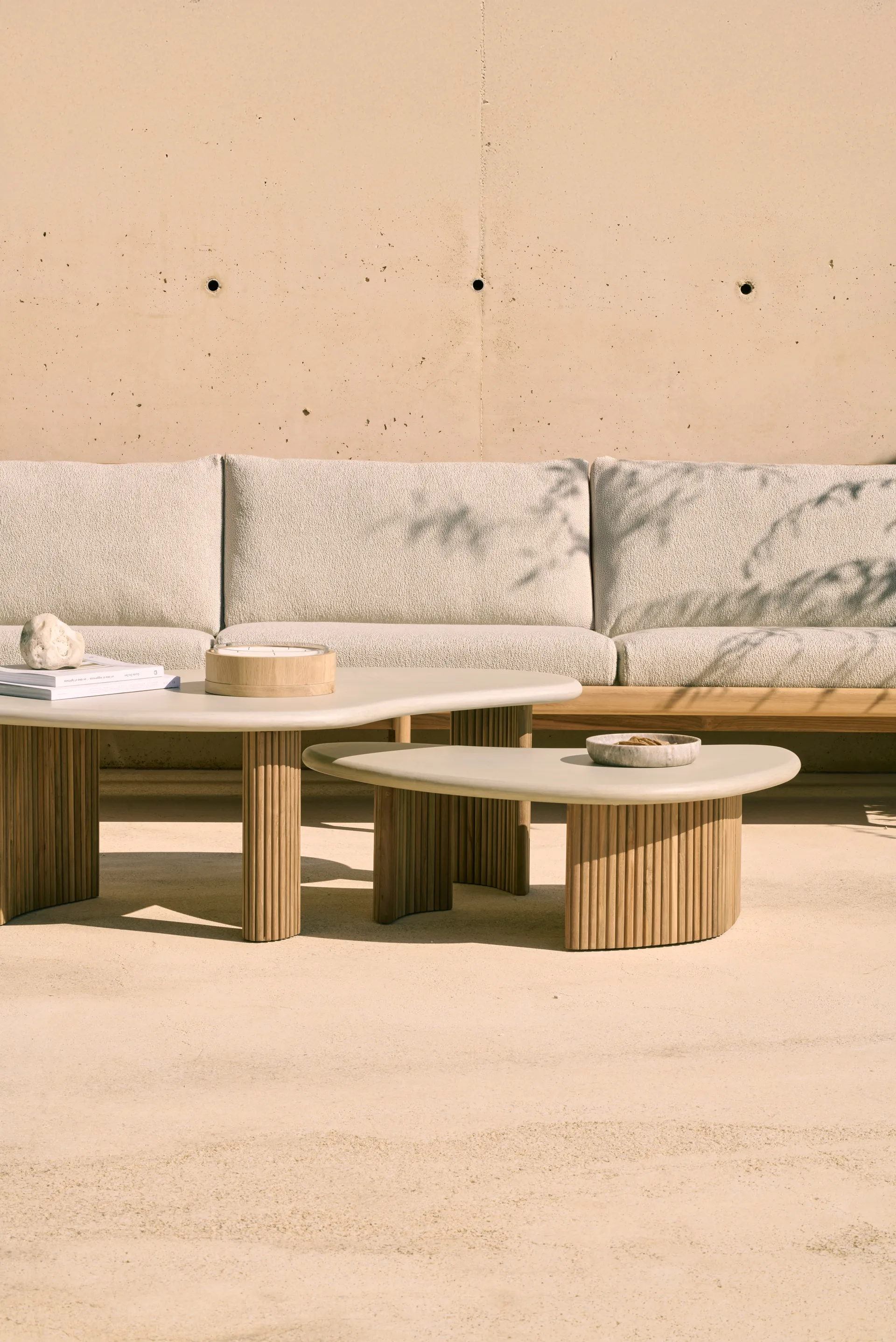 Tavolino Boomerang, Teak, 90x61 cm Ethnicraft