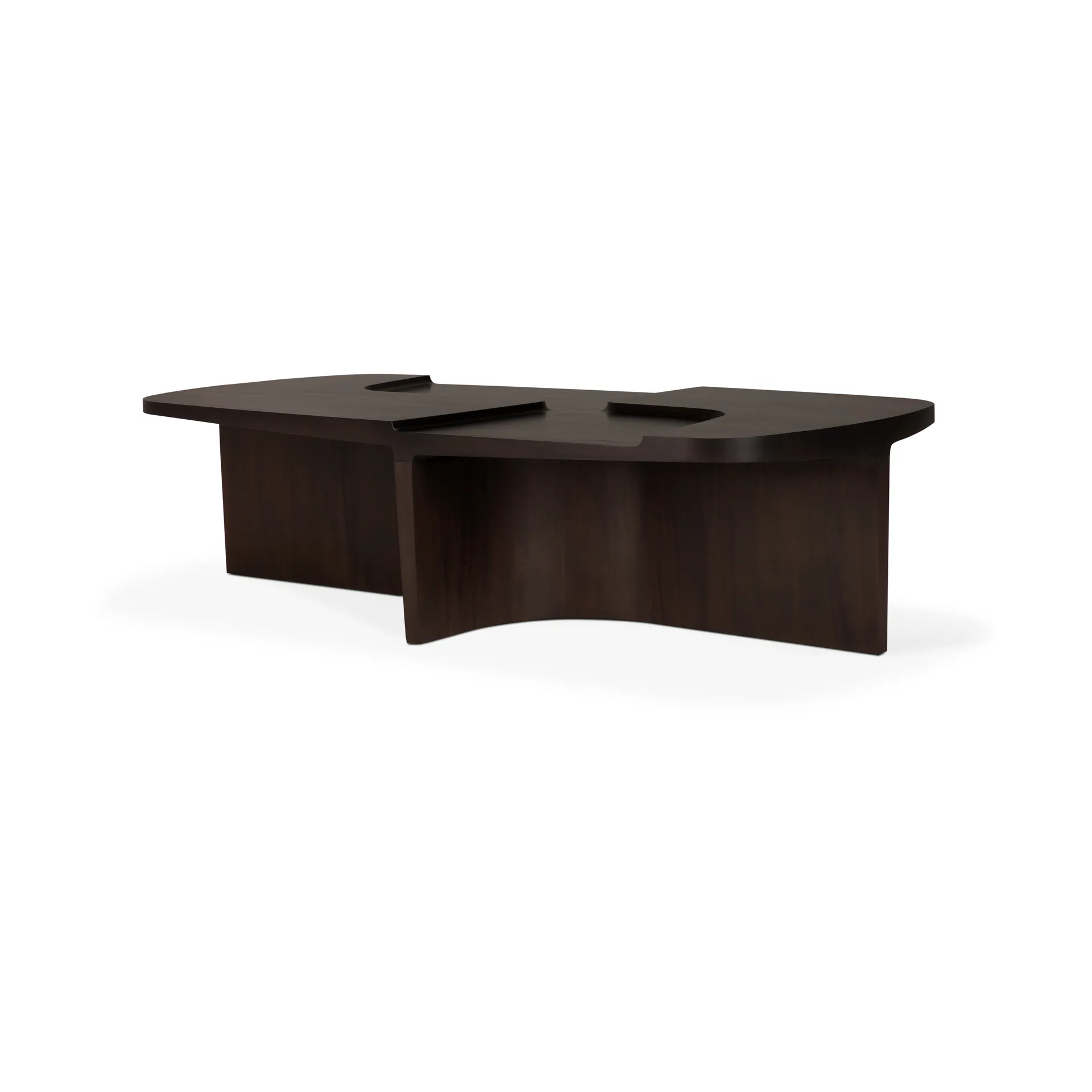 Tavolino Brutalist, Rose brown mahogany, 143x75 cm Ethnicraft