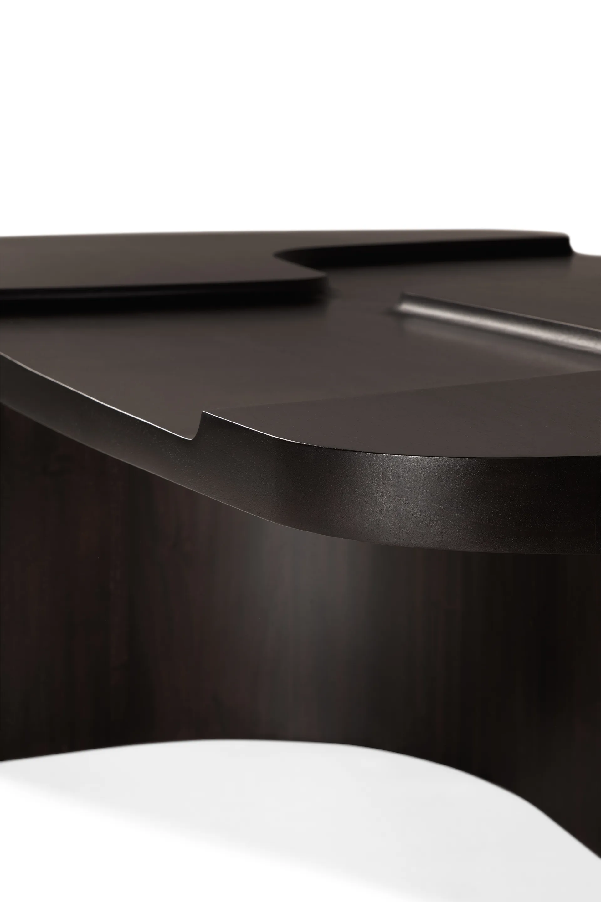 Tavolino Brutalist, Rose brown mahogany, 143x75 cm Ethnicraft