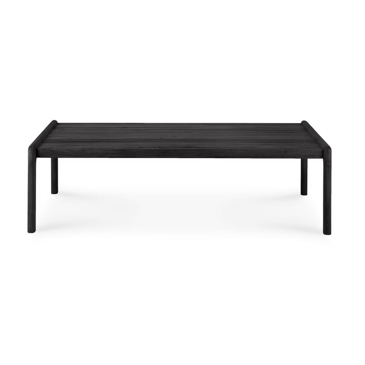 Tavolino da esterno Jack in teak tinto nero - 120x65 cm - Ethnicraft